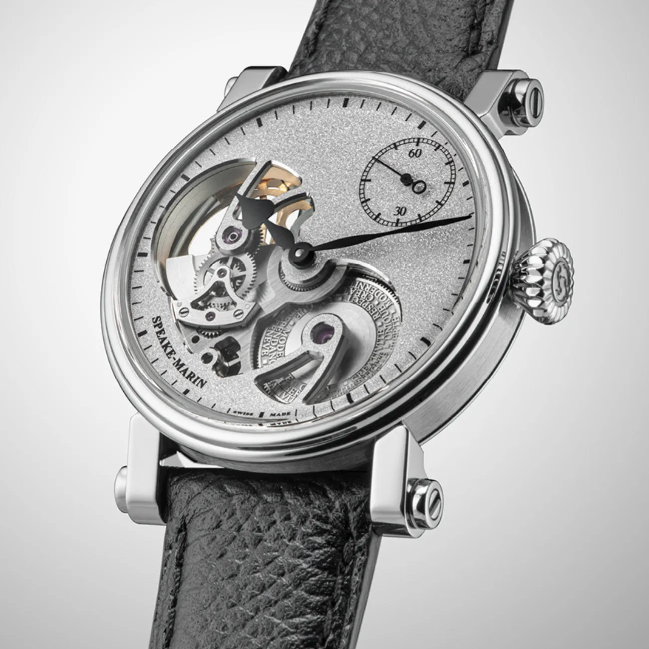 OPENWORKED - SANDBLASTED TITANIUM