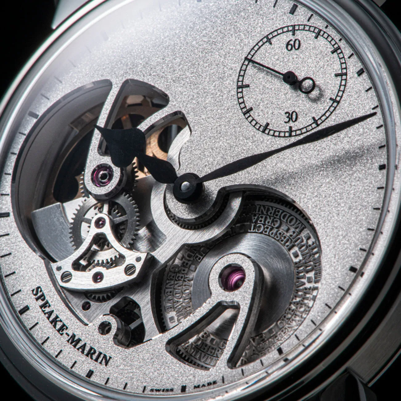 OPENWORKED - SANDBLASTED TITANIUM