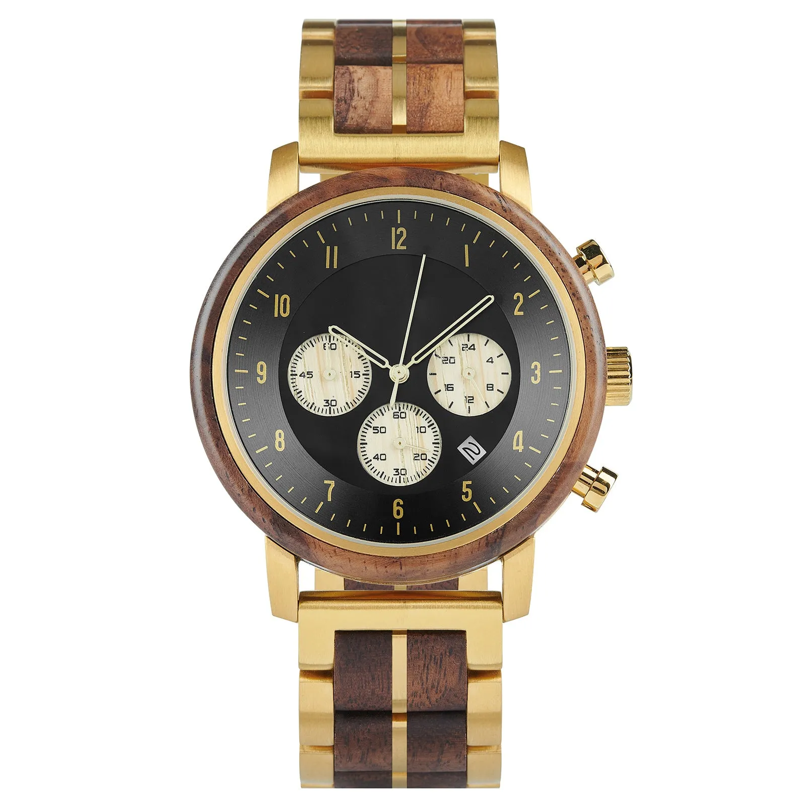 ORICHRON - Men Wood Watch Chronograph