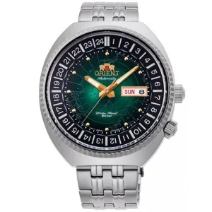 Orient Green Dial World Map Revival RA-AA0E02E19B RA-AA0E02E Japan Automatic Watch