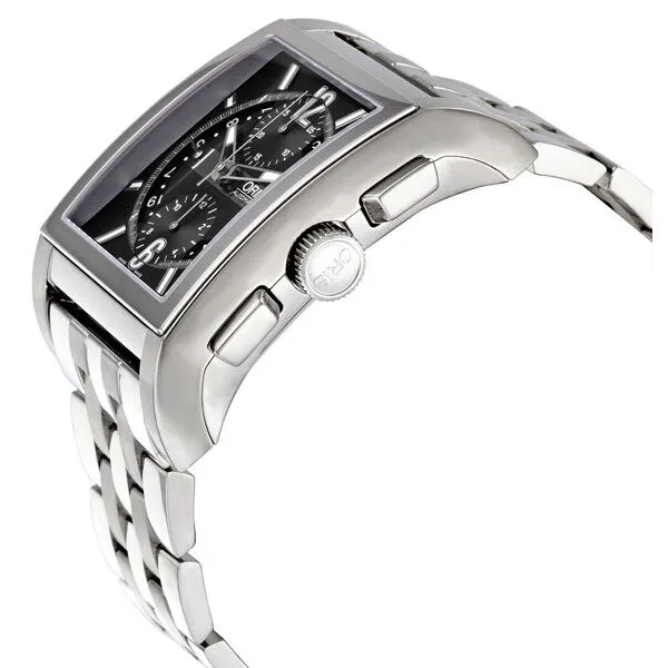 Oris Men's Rectangular Titanium Chronograph  Automatic Watch 674-7625-7064MB 01 674 7625 7064 07 8 27 77