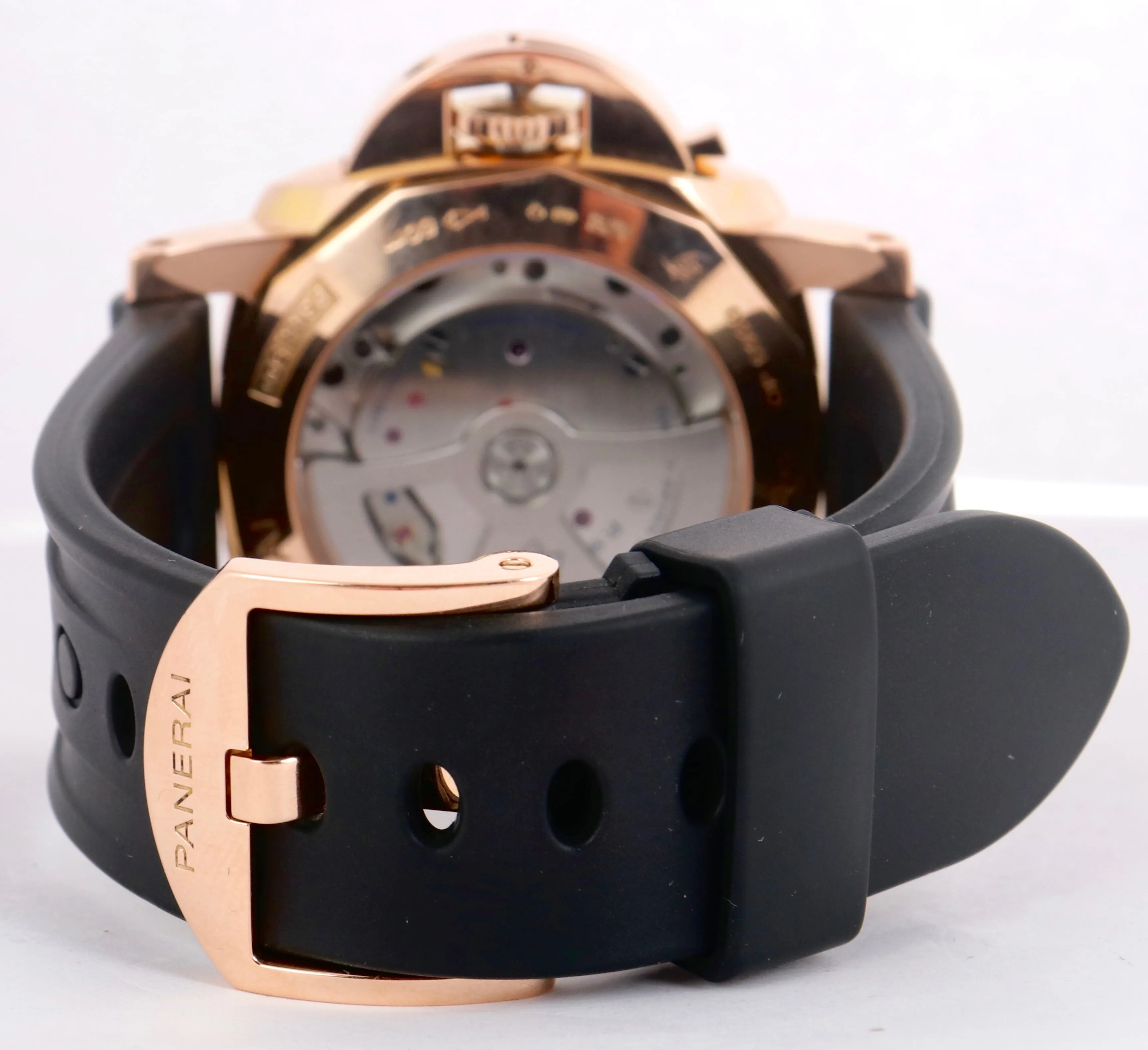 Panerai Luminor 1950 3 Days Chrono Flyback 18K Rose Gold 44mm PAM00525 PAM 525