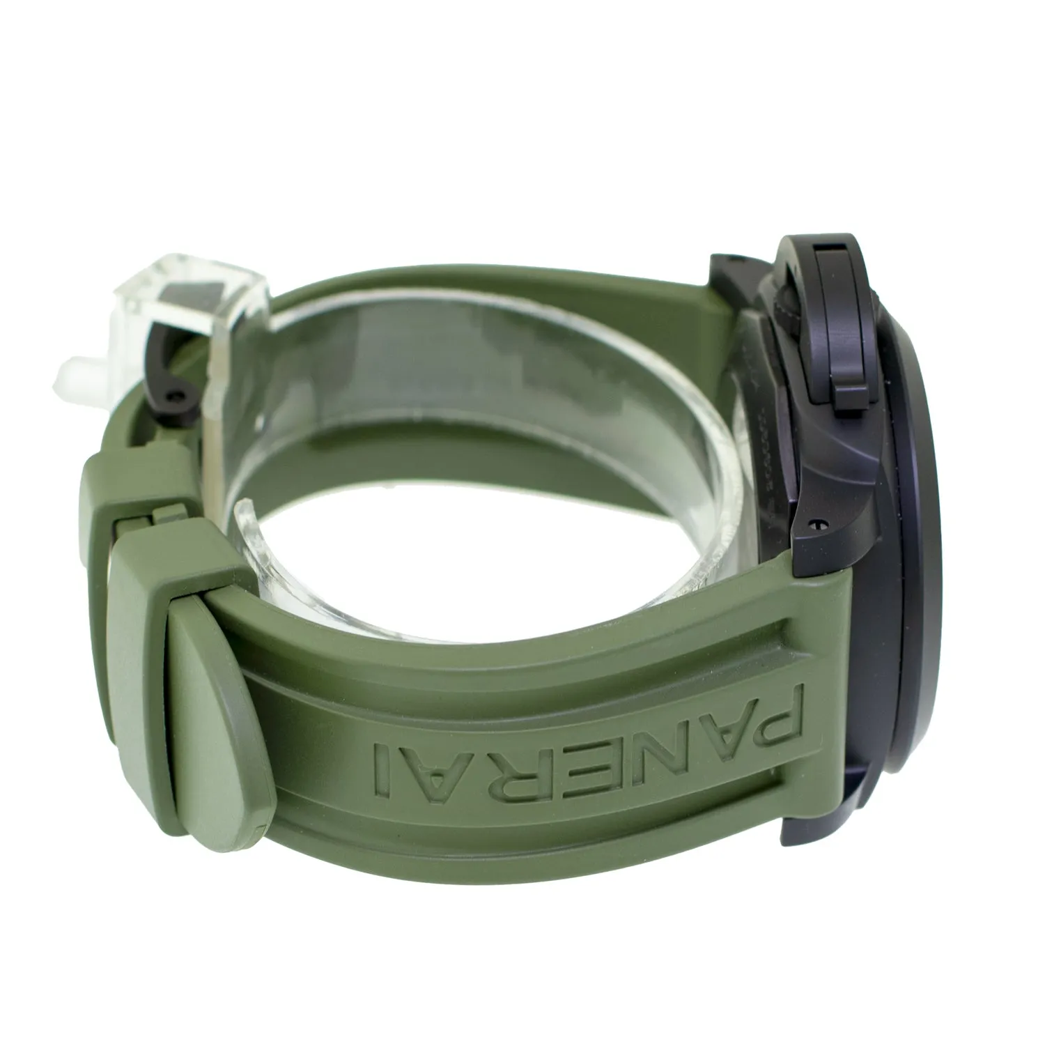 Panerai Luminor Chrono Flyback Black Ceramic Green Arabic 44mm PAM01498