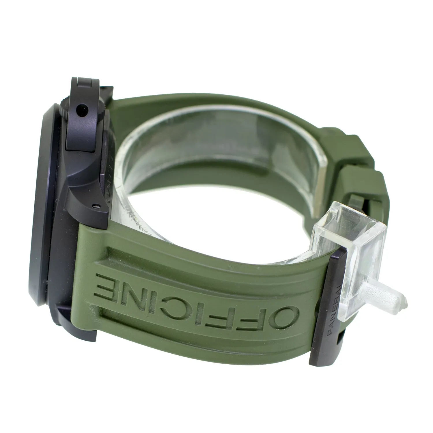Panerai Luminor Chrono Flyback Black Ceramic Green Arabic 44mm PAM01498