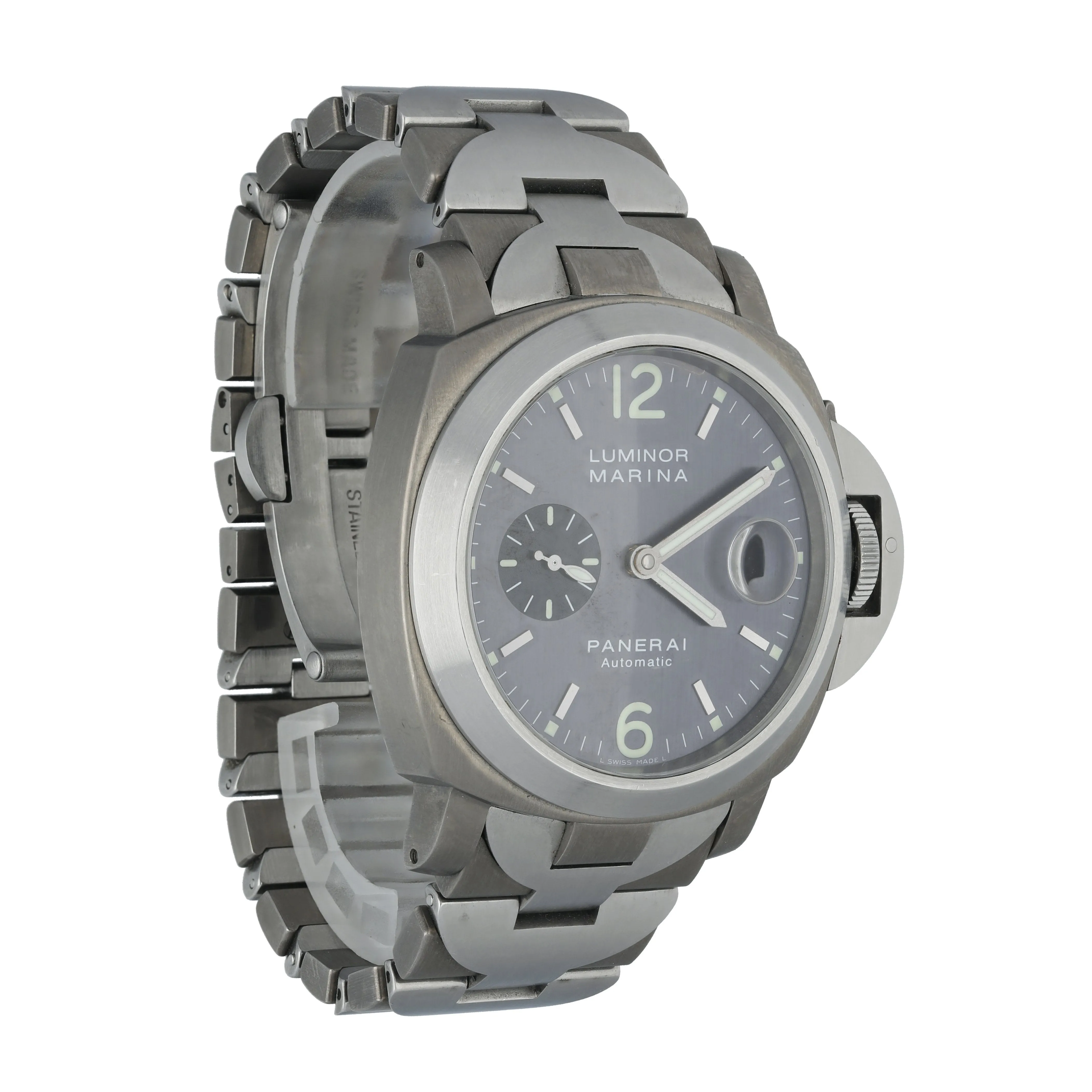 Panerai Luminor Marina PAM 91 Titanium Automatic Mens Watch