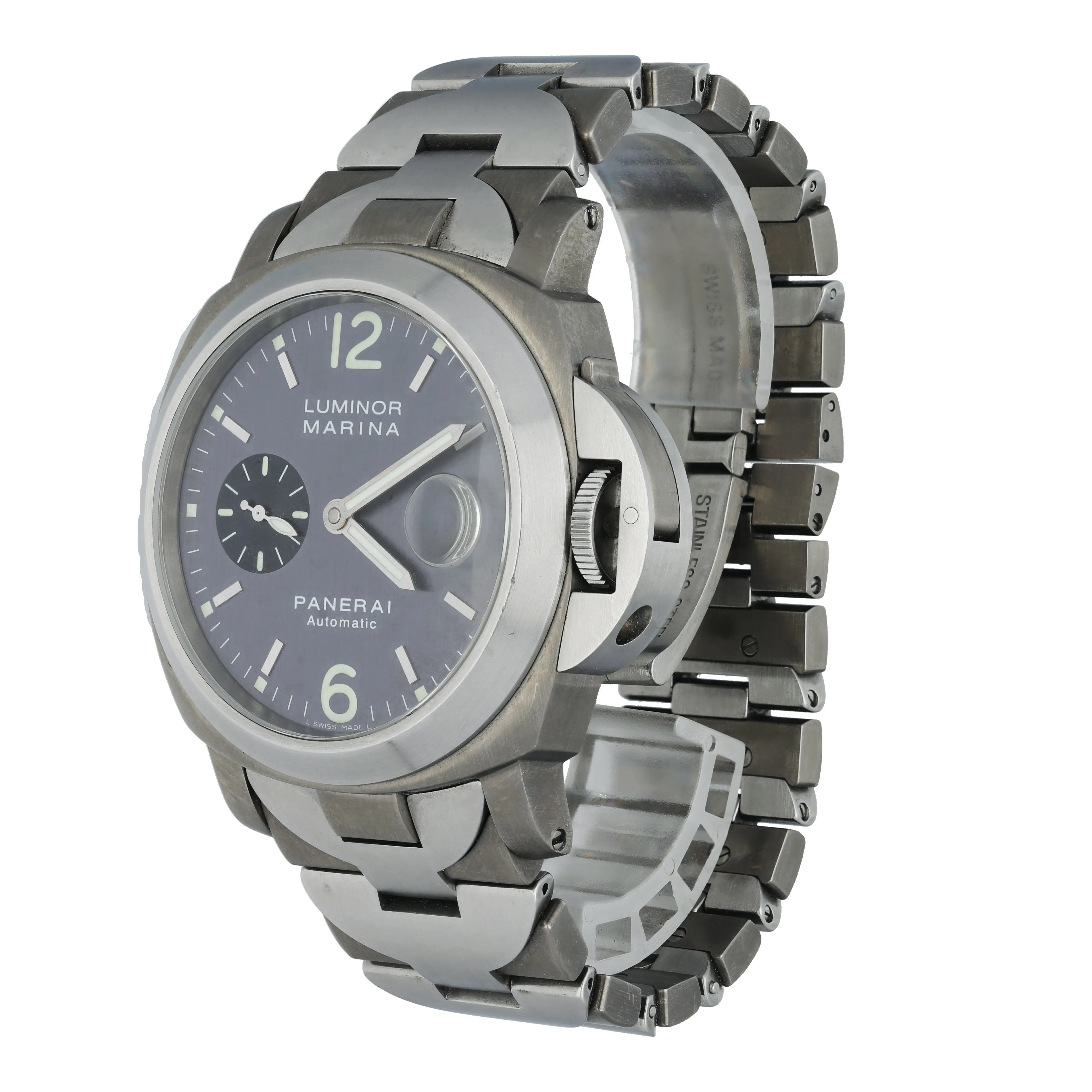 Panerai Luminor Marina PAM 91 Titanium Automatic Mens Watch