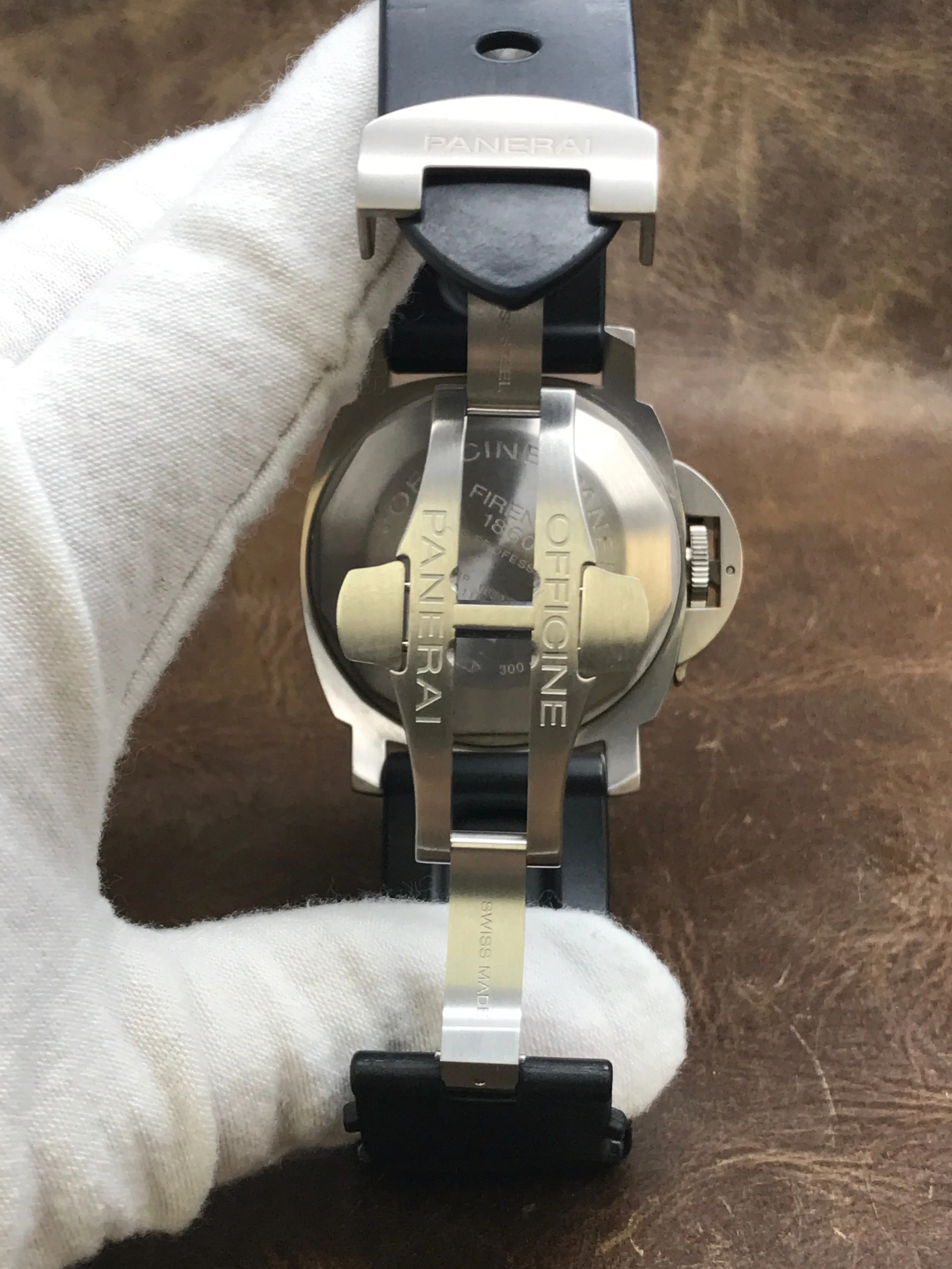 Panerai Luminor Submersible 44mm PAM00025 Black Dial Automatic Men's Watch