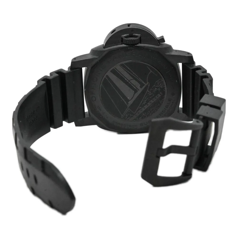 Panerai Men's Submersible Luna Rossa Carbotech 47mm Grey Dot Dial Watch Reference #: PAM01039