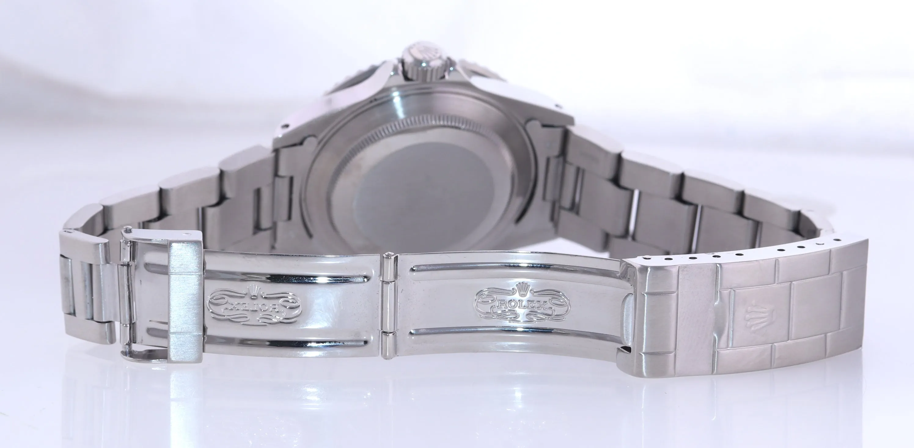 PAPERS and RSC Service Rolex Submariner Date 16610 Tritium Steel Pre-Ceramic Watch