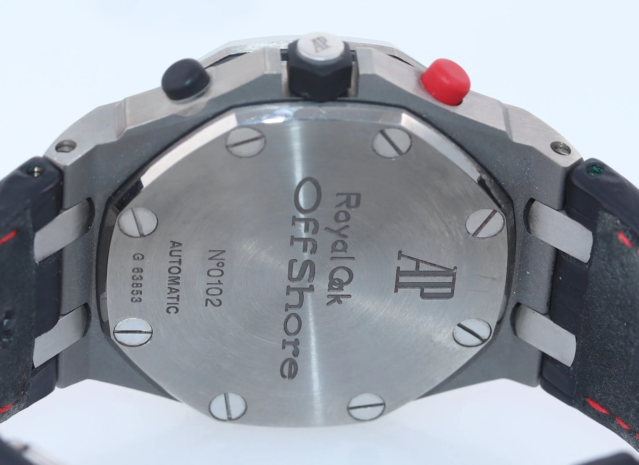 PAPERS Audemars Piguet Royal Oak Offshore Grey 26170TI Titanium 42mm Watch Box