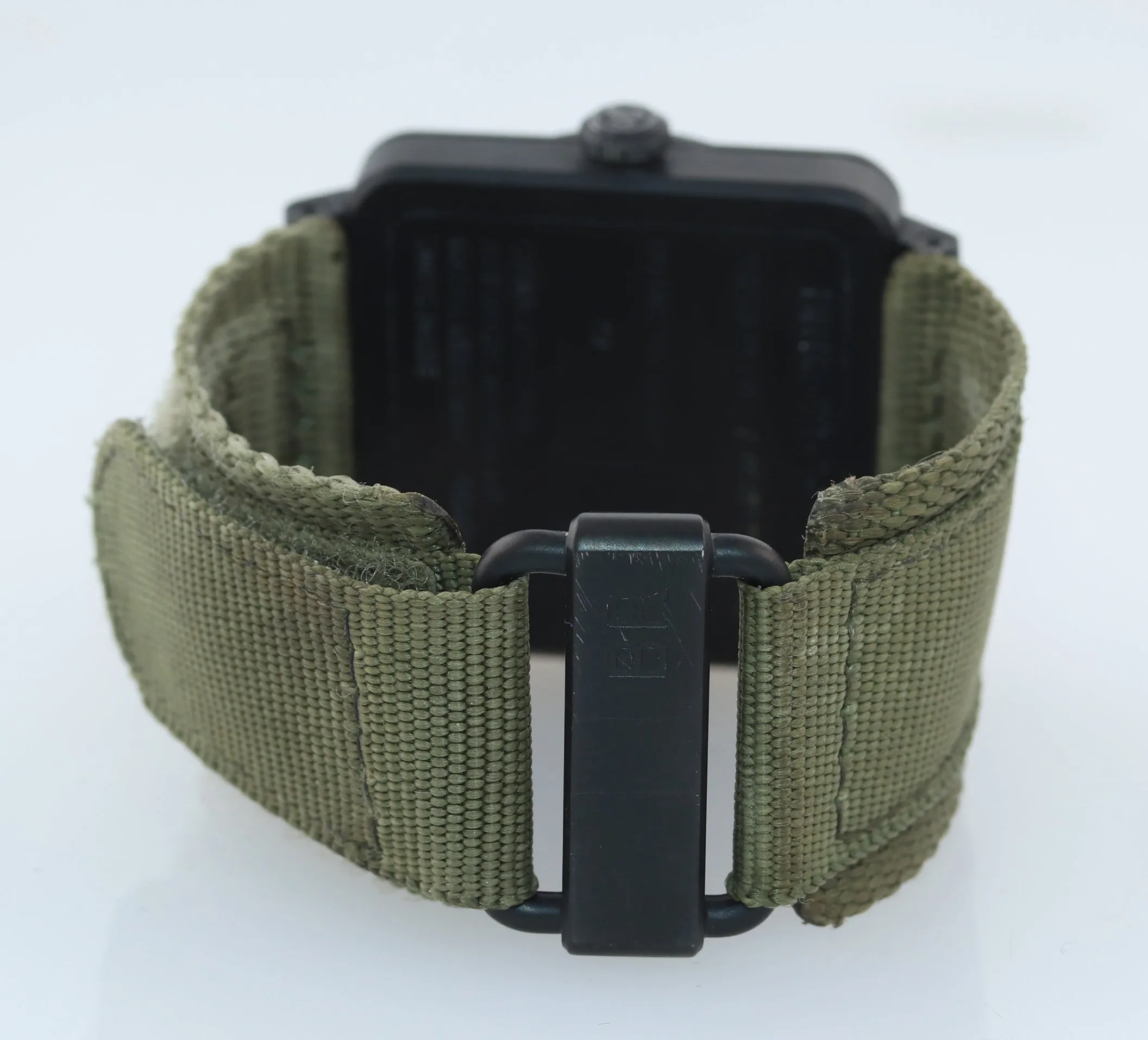 PAPERS Bell & Ross BR03-92 Military Type Black PVD OD Green 42mm Date Watch