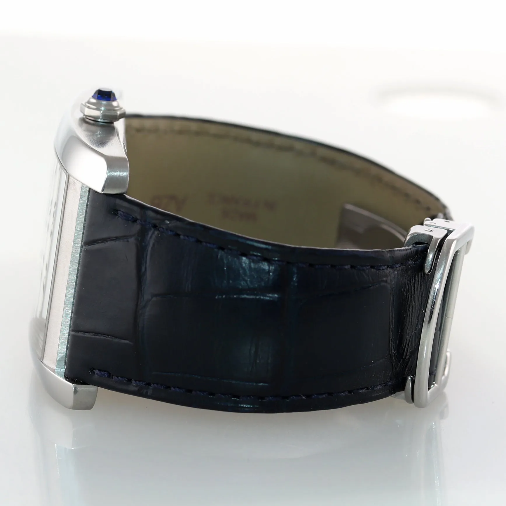 PAPERS Cartier Tank MC Automatic Silver Roman W5330003 Steel Date Watch 3589