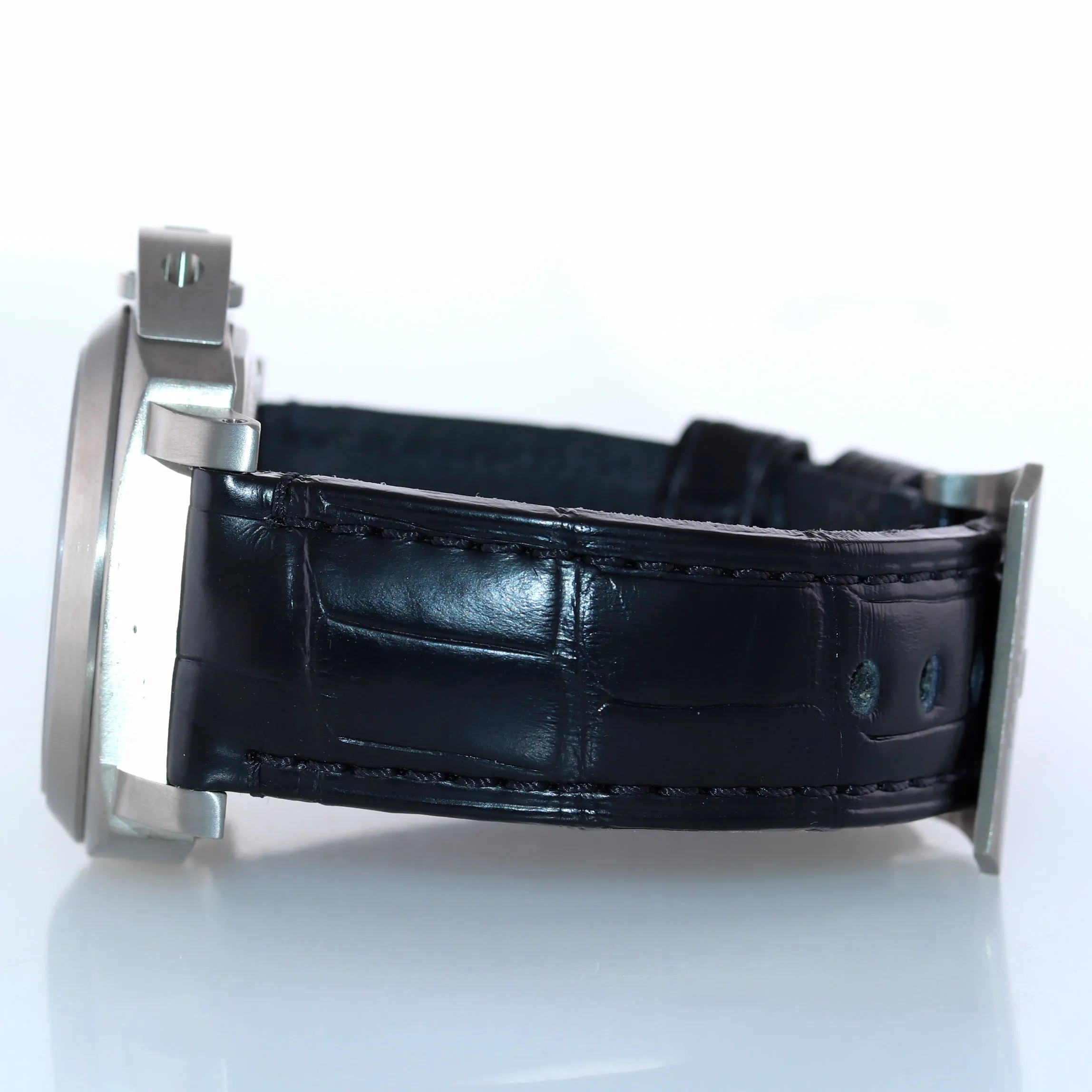 PAPERS Panerai PAM 177 44mm Luminor Marina Titanium Manual Black Watch PAM00177