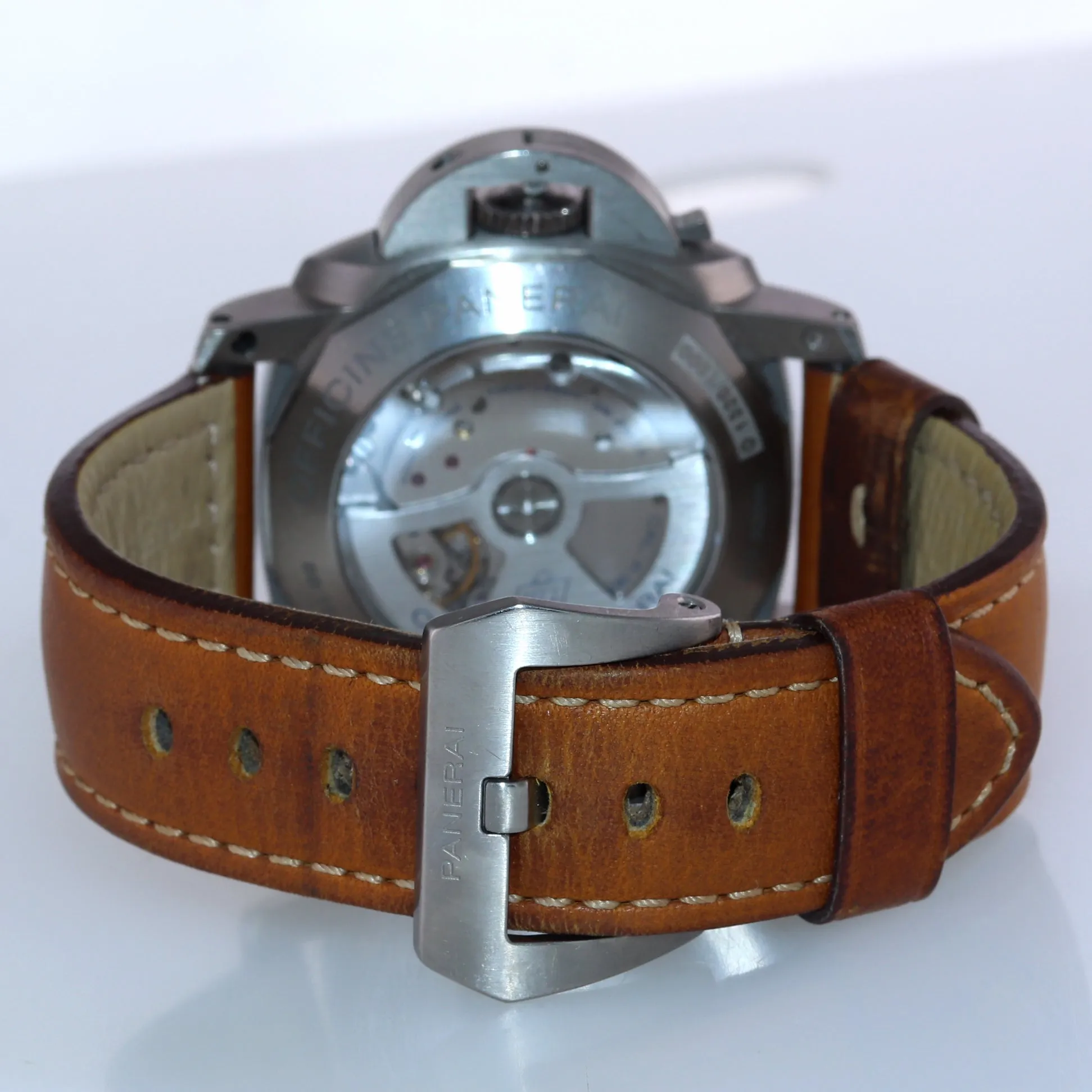PAPERS Panerai PAM 351 PAM00351 Luminor Marina Automatic 44mm Titanium Watch