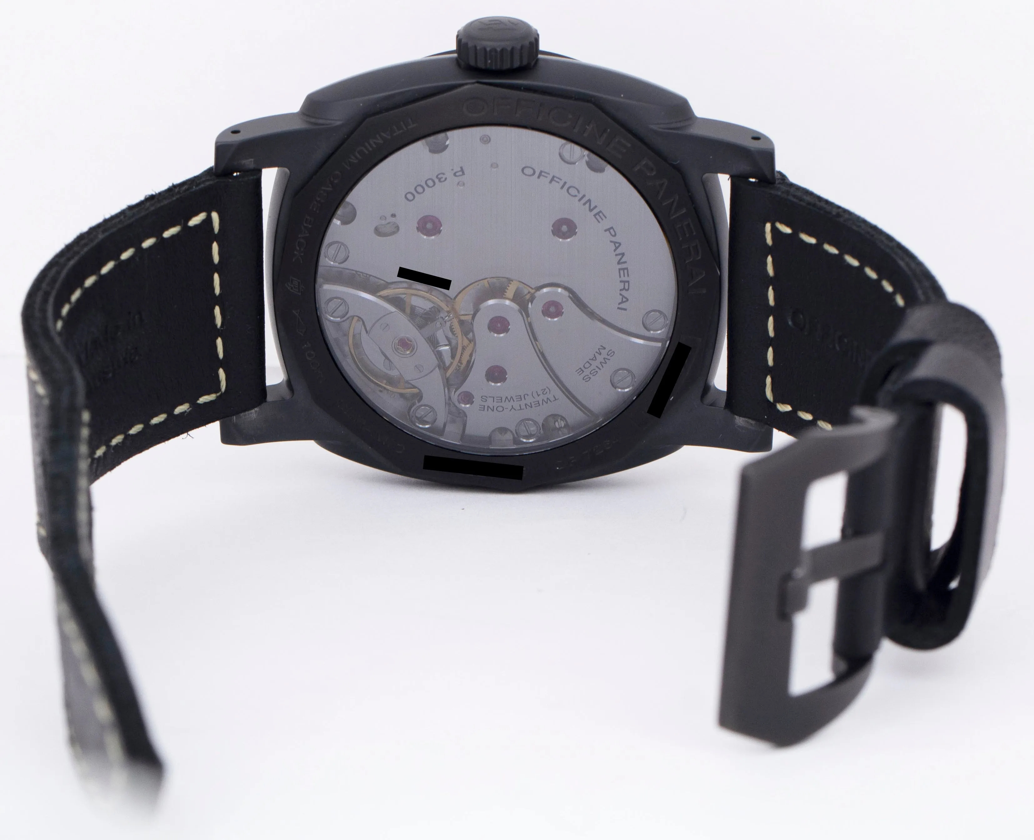 PAPERS Panerai Radiomir PAM00997 Military Green 48mm PAM 997 Black Ceramic B P