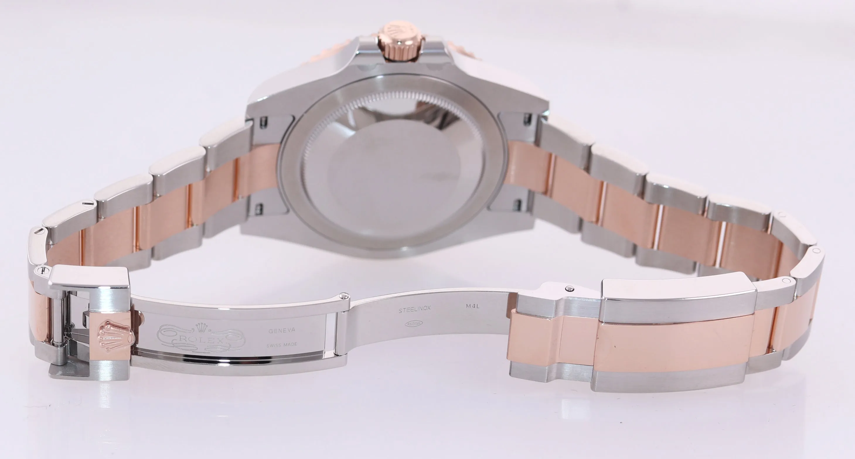 PAPERS Rolex GMT Master Root Beer Ceramic Rose Gold Steel 126711 Watch Box