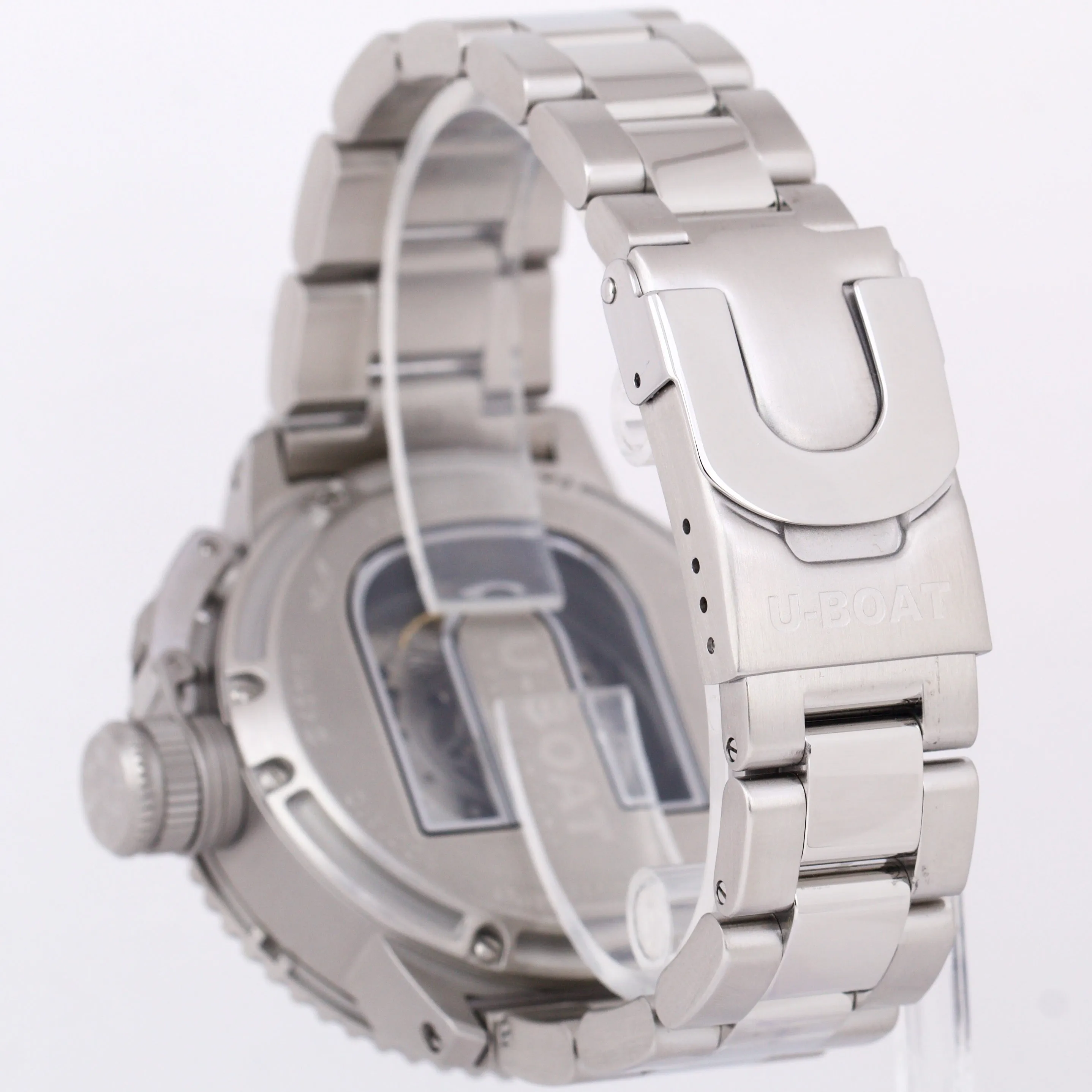 PAPERS U-Boat Italo Fontana DOPPIOTEMPO U-28 Steel Automatic 46mm 9099 Watch B P