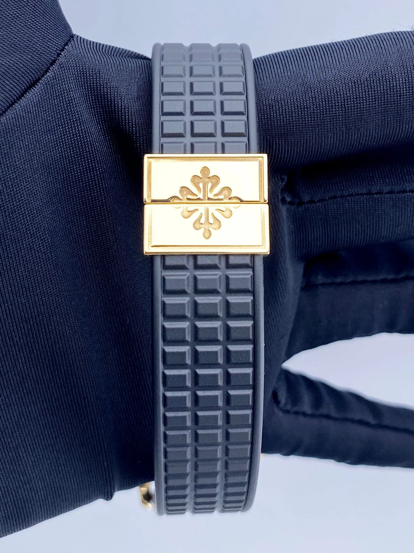 Patek Philippe Aquanaut 5066J Black Dial Mens Watch Box Papers