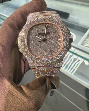 Patek Philippe Moissanite Diamond Watch W 193