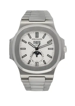 Patek Philippe Nautilus 5726 Annual Calendar Moon Phase Box And Papers