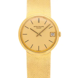 Patek Philippe Yellow Gold Automatic Calatrava Ref. 3601
