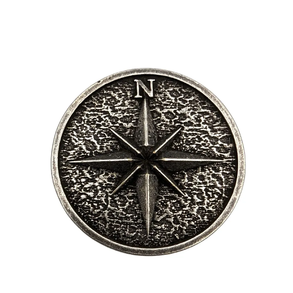 Pirate Skull bronze coin