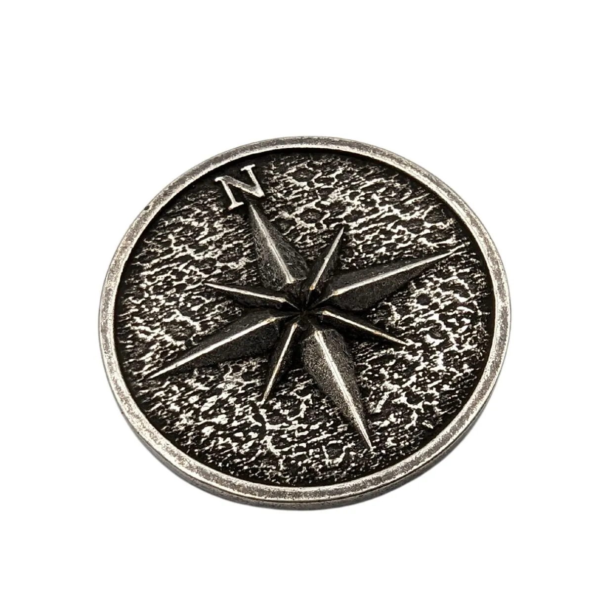 Pirate Skull bronze coin