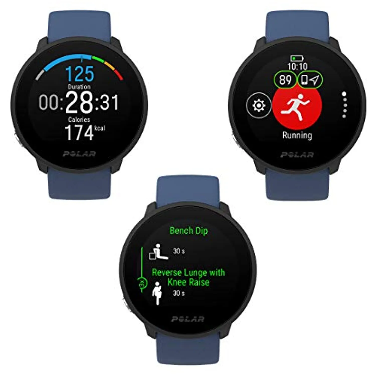 POLAR Unite Waterproof Fitness Watch (Includes Wrist-based Heart Rate and Sleep Tracking)