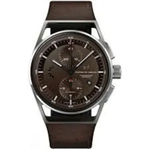 Porsche Design Brown Leather Watch