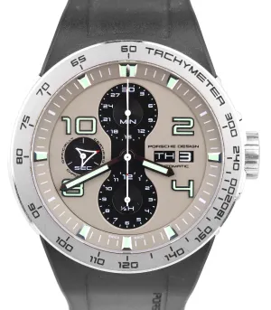 Porsche Design Flat Six P6340 Chronograph Day-Date Stainless Steel 44.5mm Watch