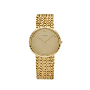 PP Luxury Watches 3820 Vintage Yellow Gold