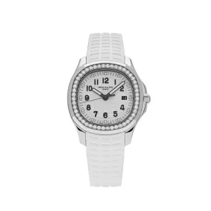 PP Luxury Watches Aquanaut Luce 5267/200A-010 Stainless Steel White Dial Diamond Bezel (2023)