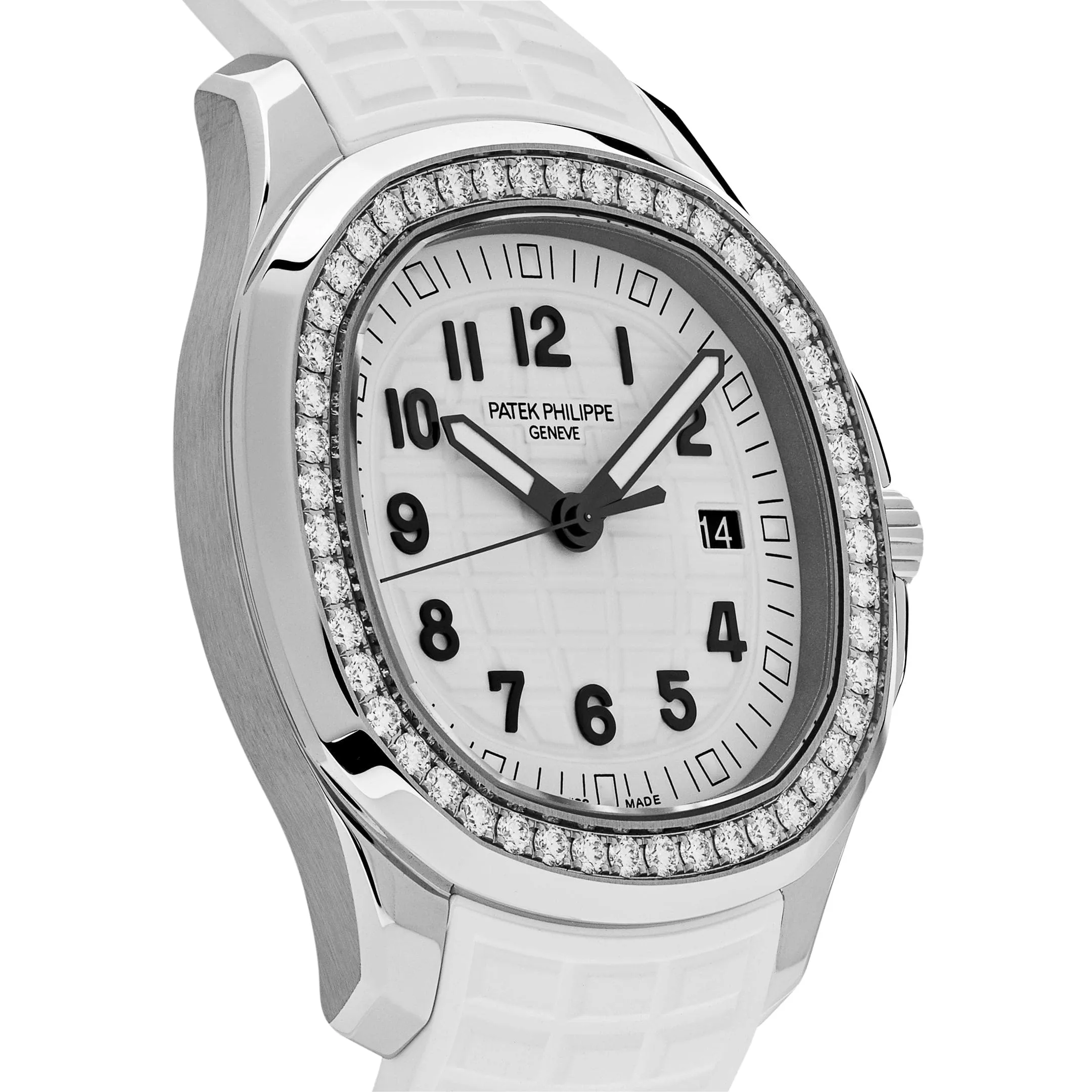 PP Luxury Watches Aquanaut Luce 5267/200A-010 Stainless Steel White Dial Diamond Bezel (2023)