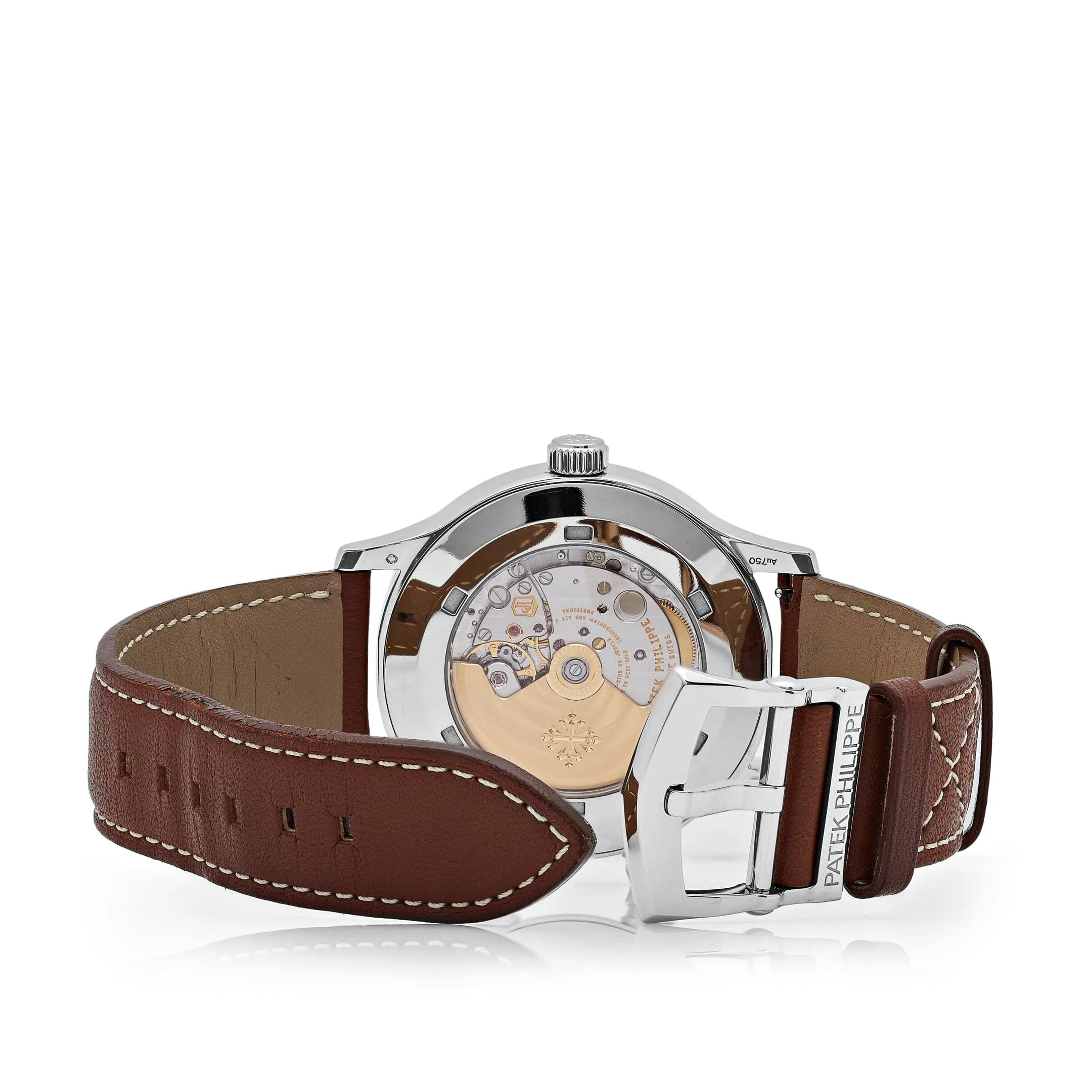 PP Luxury Watches Calatrava 5524G-001 'Pilot' Travel Time White Gold (2023)