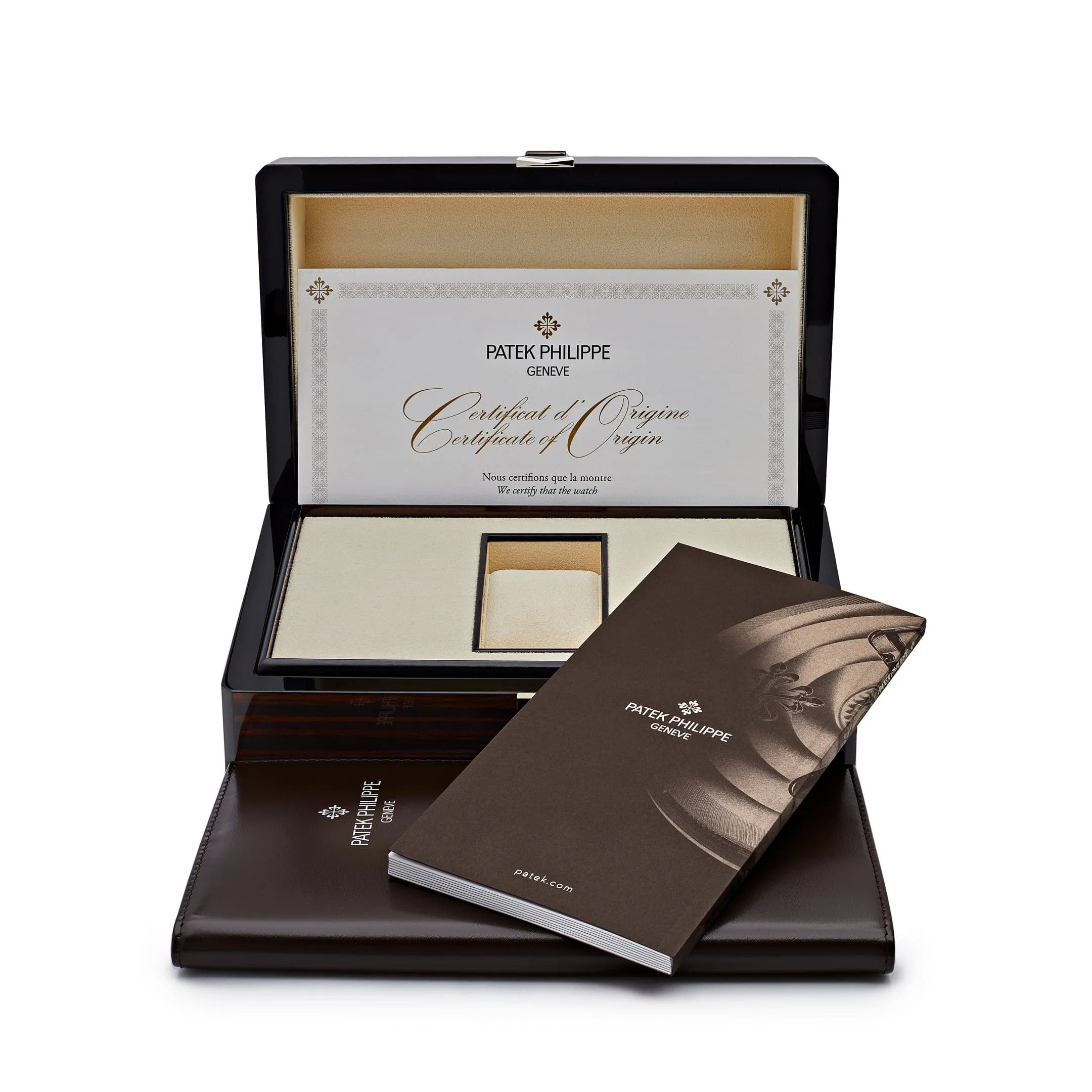 PP Luxury Watches Calatrava 5524G-001 'Pilot' Travel Time White Gold (2023)