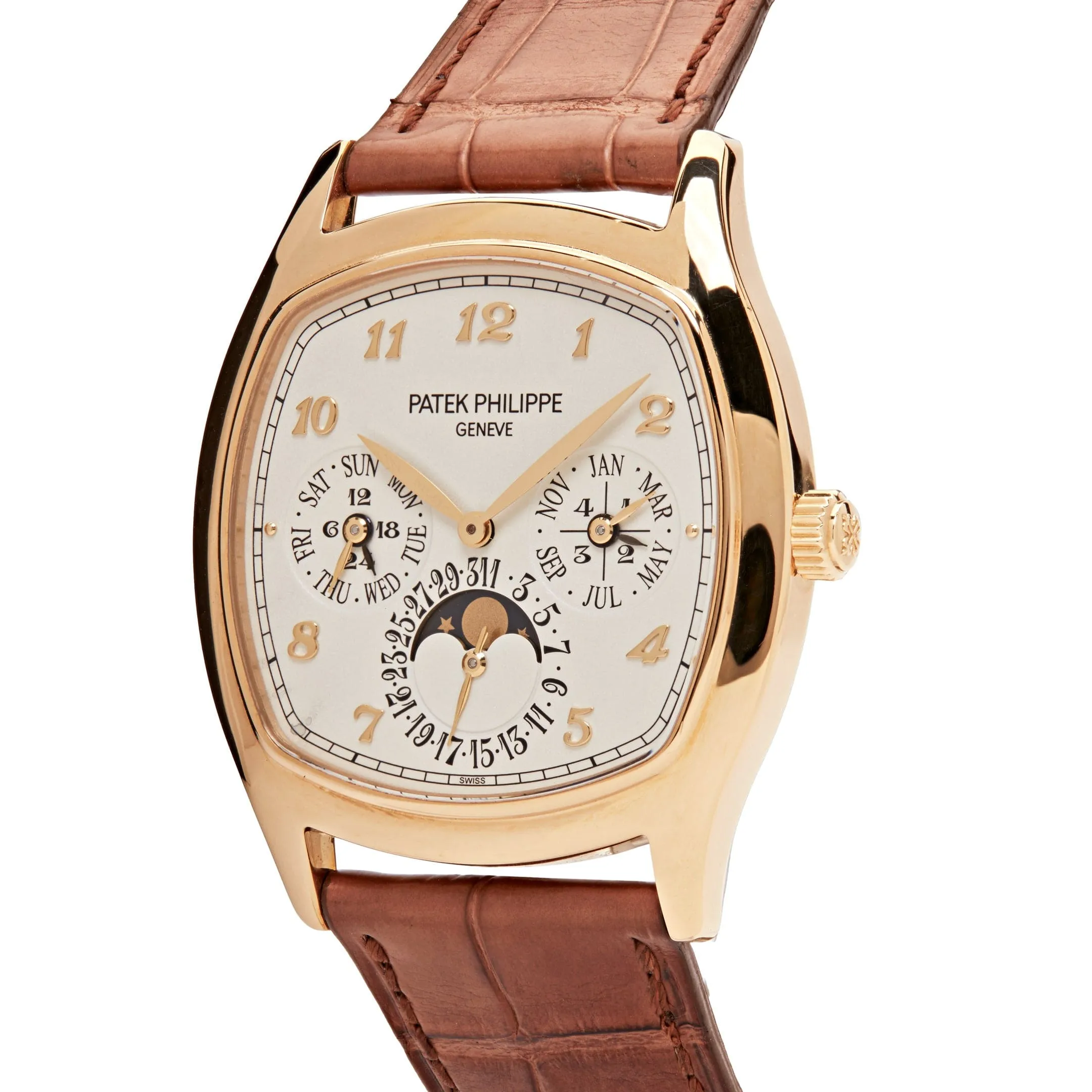 PP Luxury Watches Grand Complications 5940J-001 Perpetual Calendar Yellow Gold