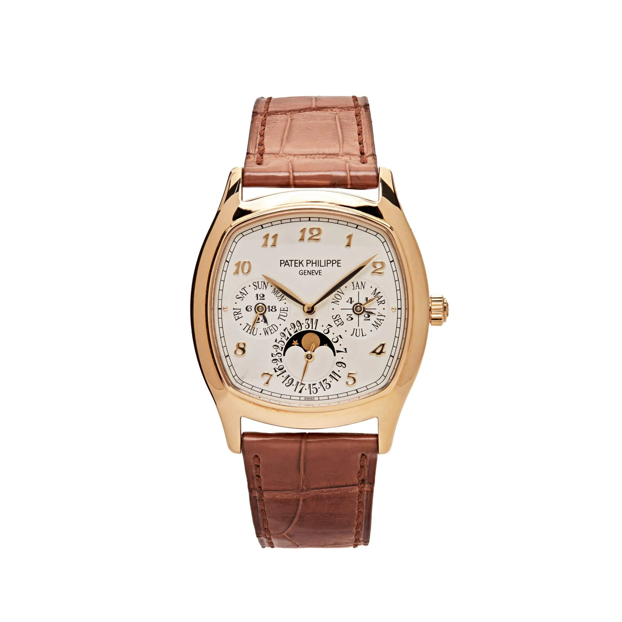 PP Luxury Watches Grand Complications 5940J-001 Perpetual Calendar Yellow Gold