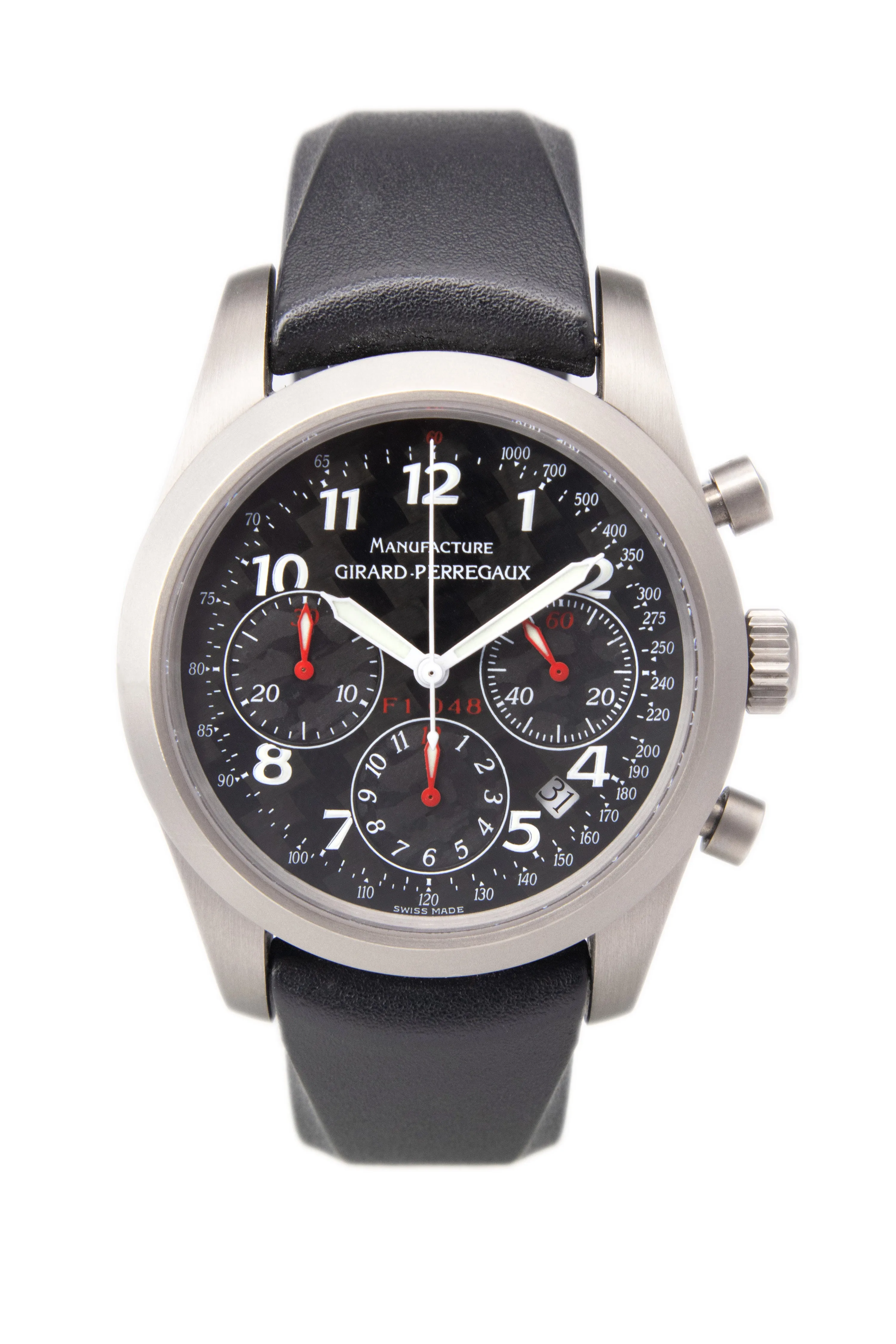 Pre-Owned Girard Perreguax F1 048 Chronograph