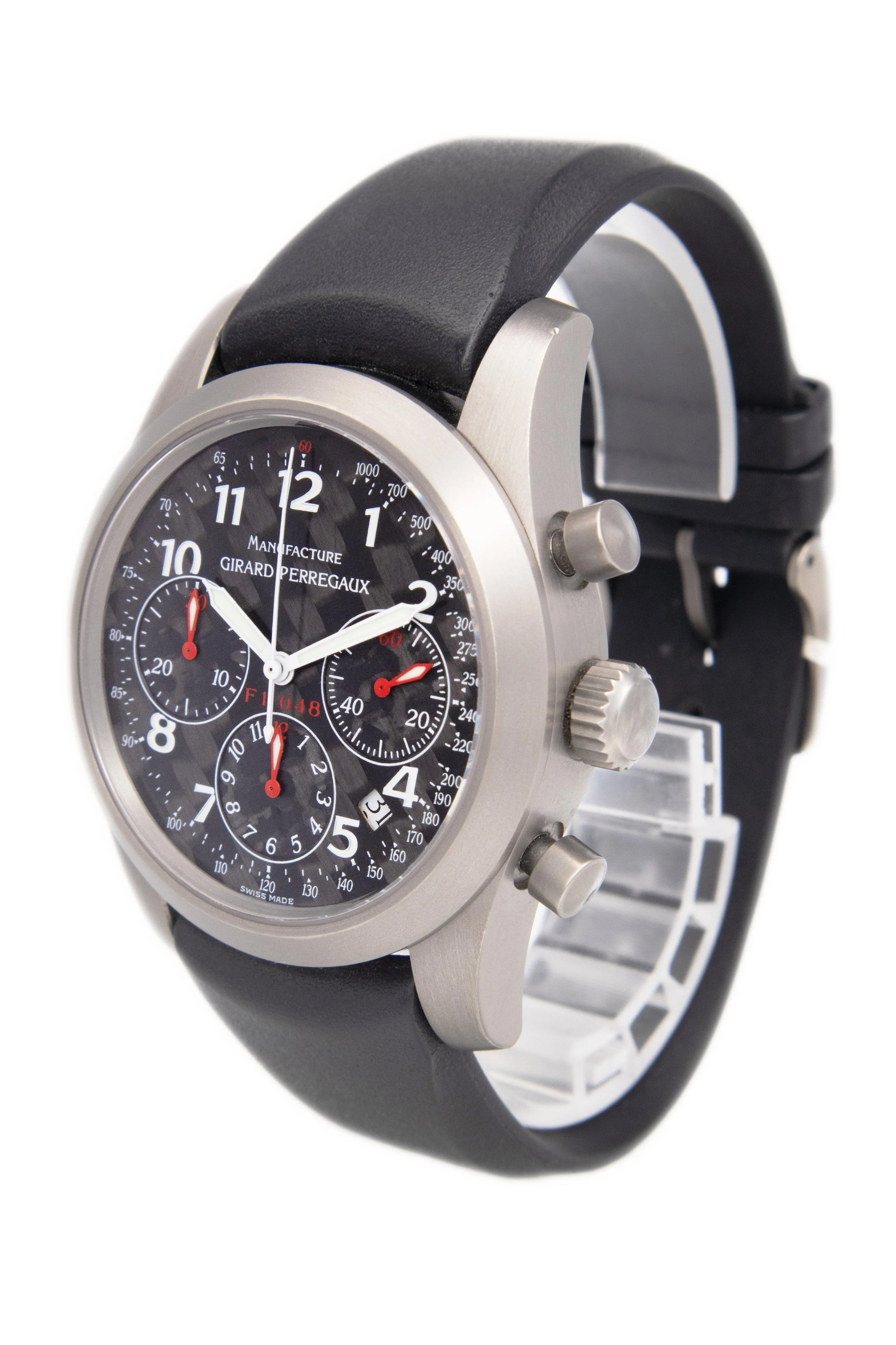 Pre-Owned Girard Perreguax F1 048 Chronograph