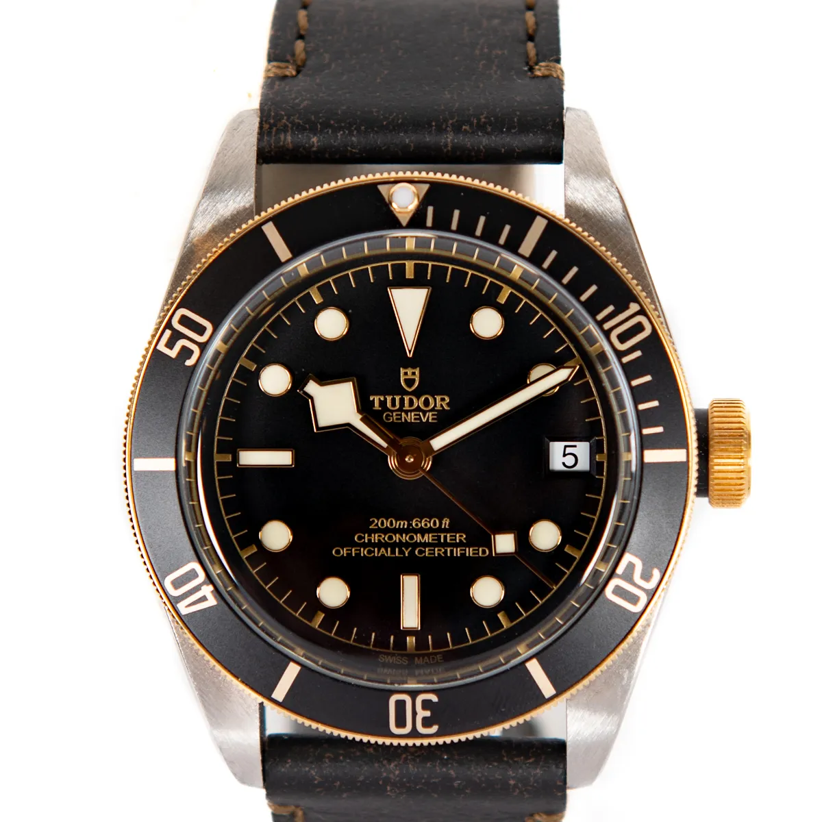 Pre-Owned Tudor Black Bay S&G Watch