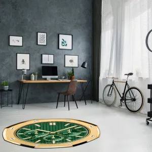 "Green Gold" Graphic Area / Throw Rug