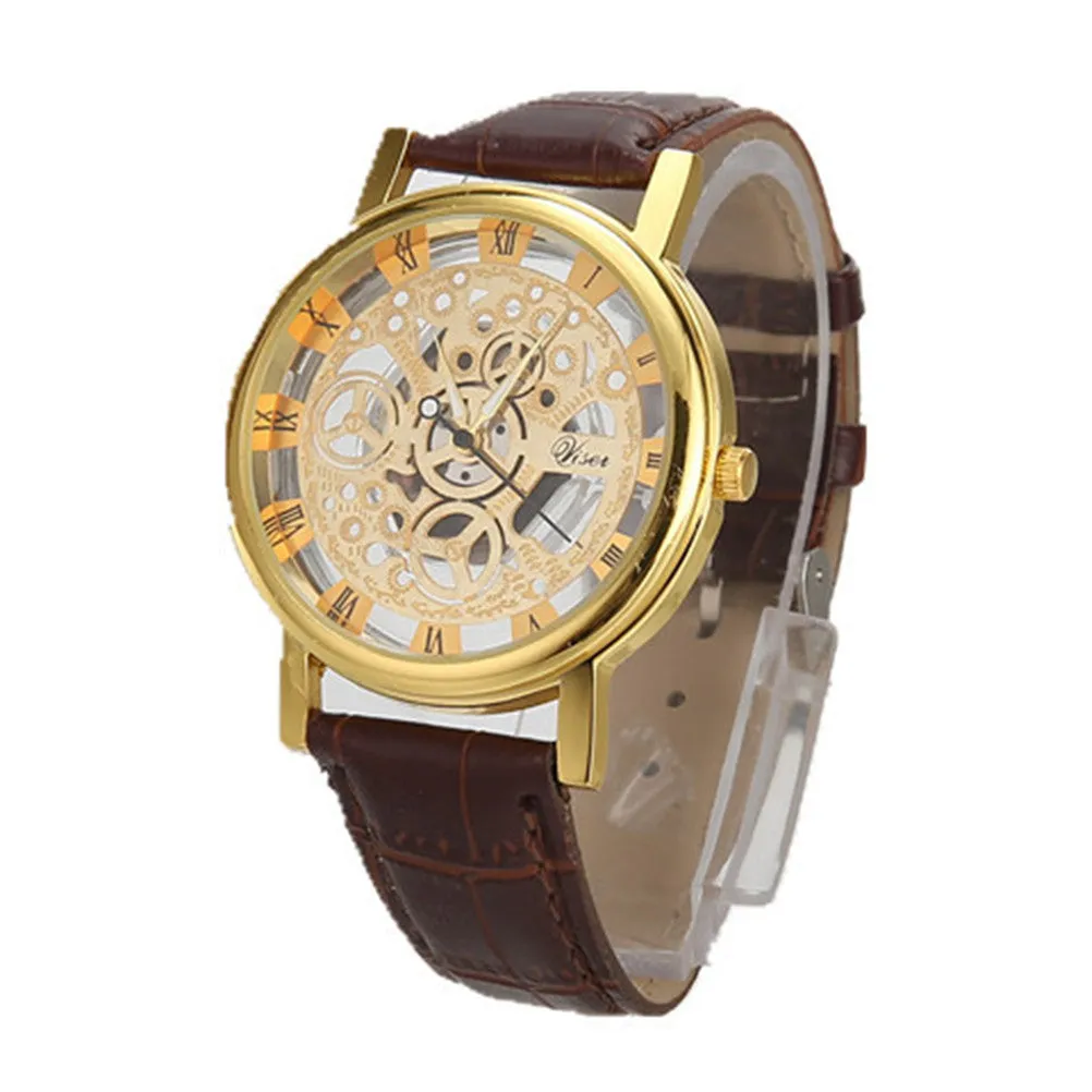 "Sleepy Hollowed Out" Men's Watch  - 4 Color Options