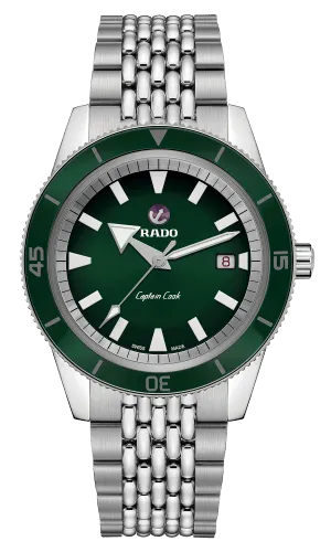 Rado Captain Cook Automatic Green Dial Men's Watch R32505313