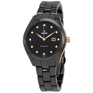Rado HyperChrome Automatic Diamond Black Dial Ladies Limited Edition Watch R32255712