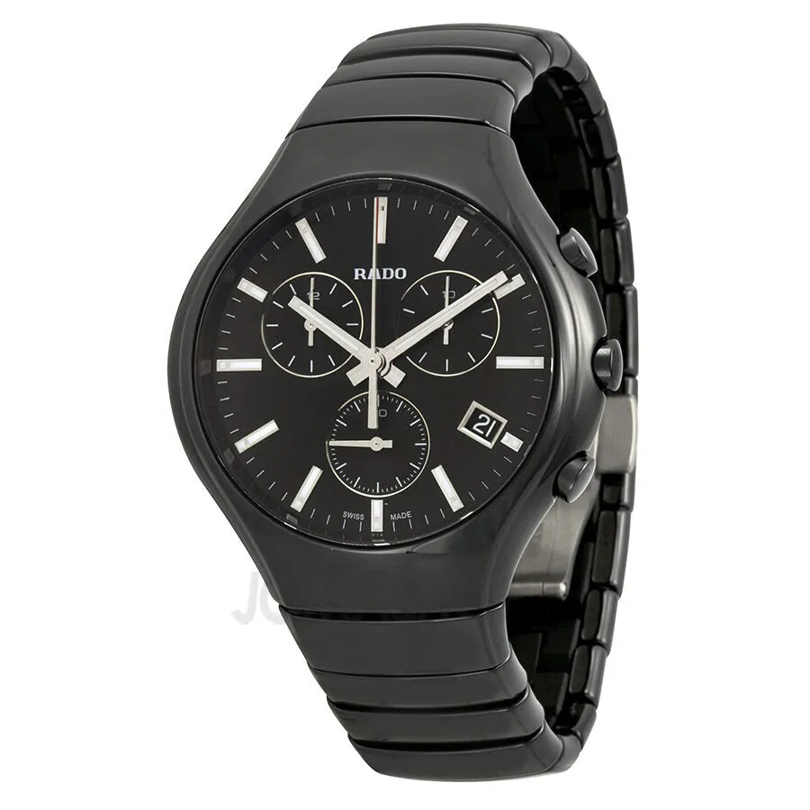 Rado True Black Dial Chronograph Men's Watch R27814162