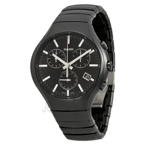 Rado True Black Dial Chronograph Men's Watch R27814162
