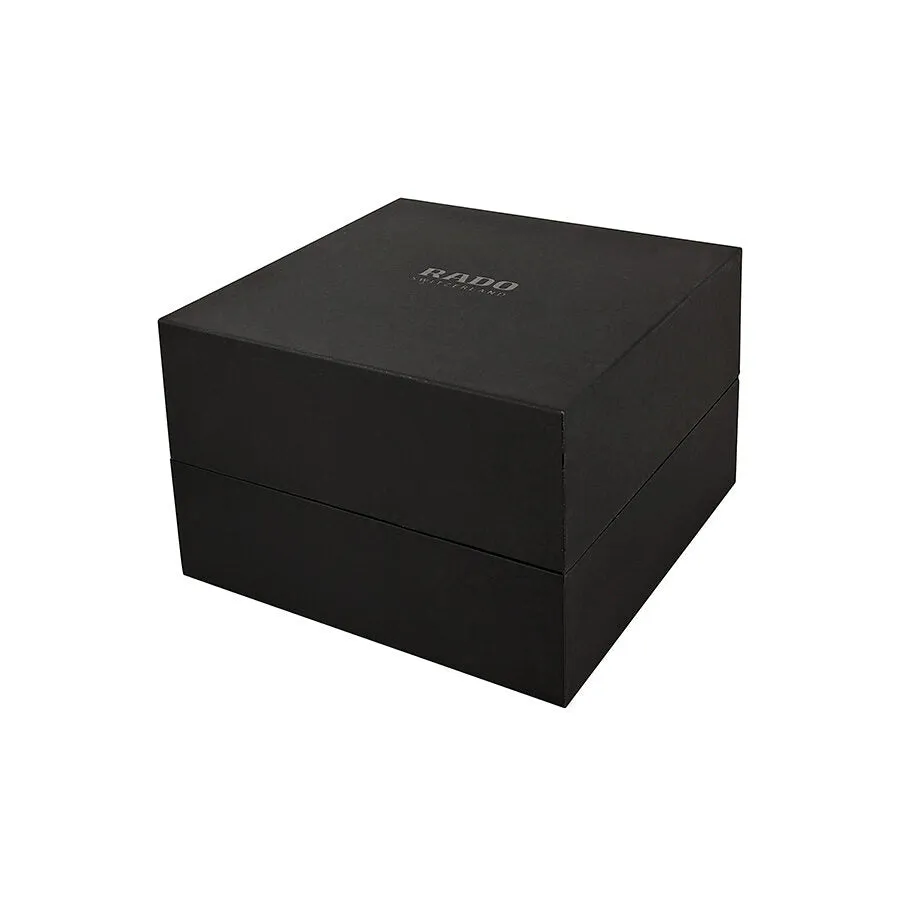 Rado True Thinline Black Ceramic Ladies Watch R27742152