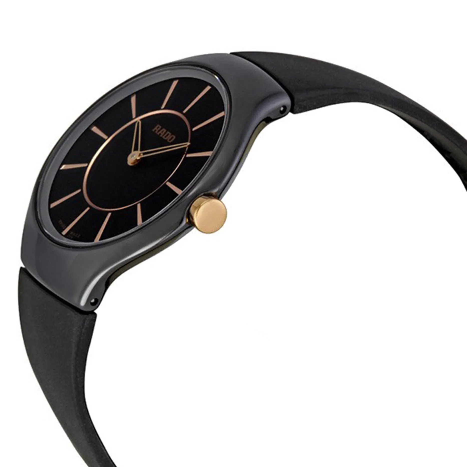 Rado True Thinline Black Ceramic R27742159