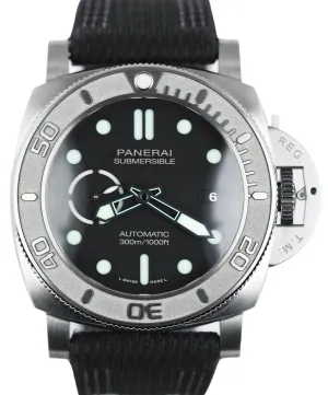 RARE MINT Panerai Luminor Submersible PAM00984 'Mike Horn' Titanium 47mm PAM 984