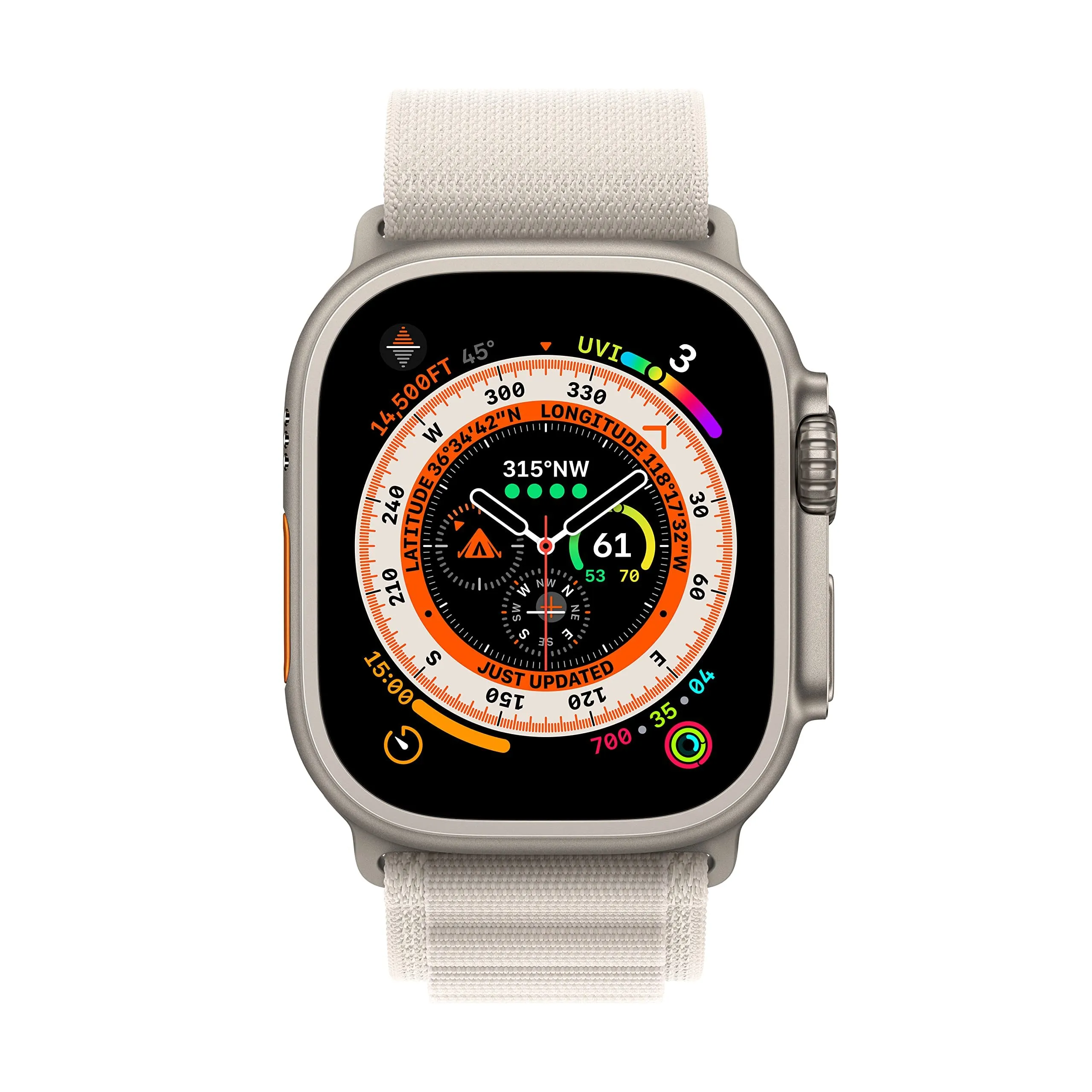 Refurbished Apple Watch Ultra [GPS   Cellular, 49mm] with Titanium Case